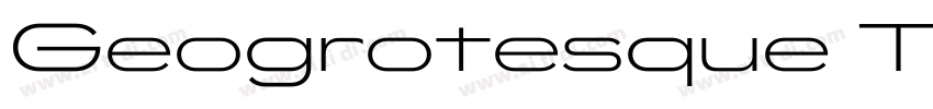 Geogrotesque TRIAL U字体转换
